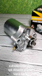 IPK Dinamo Starter Assy Komplit Motor Honda Vario Karbu Lama Techno Beat Lama Scoopy Spacy Beat F1