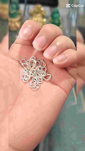 chốt khóa bạc 925 hình chữ S chuyên mix vòng khóa đầu dây lắc tay