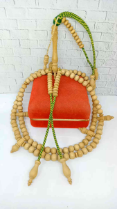 tasbih tijani kayu kemuning gading model bulat S62