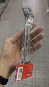 (1แพค12ชิ้น มีคลิปรีวิว) ซ้อม ช้อนซ้อม ลายภัตตาคาร fofo sk310 สินค้าพร้อมจัดส่ง (1536481242)