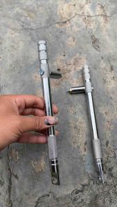 begel pegangan samping rx king model lurus bahan besi tebal full crome pegangan samping rx king