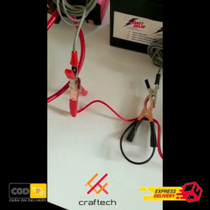 Charger Aki Portable 2A 12V Casan Accu Motor Mobil