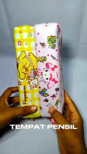 Tempat Pensil Kotak Pencil Sanrio Kuromi Cinnamoroll Melody Purin