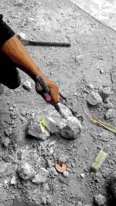 Betel Pahat Beton Lancip Sepuh Full Baja Uli 19mm