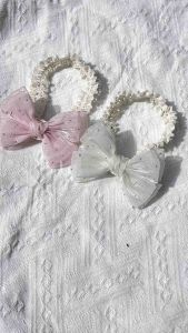 โบว์คาดผมเด็กอ่อน คาดผมสำหรับเด็กอ่อน0-18เดือน พร้อมส่ง