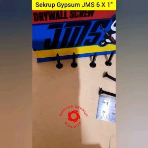 (1 Box) Sekrup Gypsum 6x1" / Skrup Gipsum 2.5CM (1 Kg)
