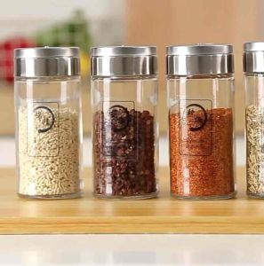 🇹🇭 ของขวดเครื่องปรุง ทรง ikea 🔥 วัสดุทำจากแก้ว พริกไทย, น้ำตาล และอื่น ๆ - ส่งจากไทย