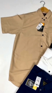 Kemeja Pria Lengan Pendek Formal Kasual Elegan Slimfit Terbaru / Hem Pria Lengan Pendek