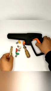 Sambungan Foam Lance Gun Jet Cleaner | Quick Release Penyambung Penghubung Kepala Semprotan Air