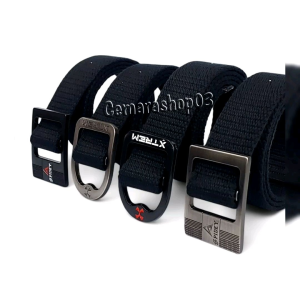 Ikat Pinggang Kanvas Anak 3cm Gesper Anak Sabuk Kanvas Belt Buckle Oval Kotak