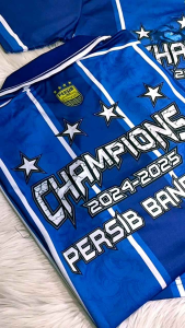 BAJU JERSEY PERSIB CHAMPION DEWASA FULL PRINTING KERAH PREMIUM TERBARU 2025 ⭐⭐⭐⭐