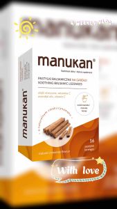 TPBVSK Viên ngậm Manukan vị quế giúp bổ phế dịu ho hết rát họng khản tiếng và mất tiếng