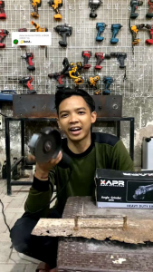 APR gerinda type AP132 pro garansi resmi 5thn kualitas diatas m4kita angle grinder mesin gerinda 4inch