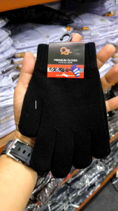 Sarung Tangan Hitam Polos Dewasa Pria Wanita / Sarung Tangan Motor