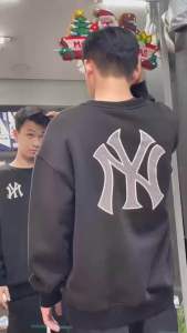 CHÍNH HÃNG - Áo nỉ Sweater New Era x MLB Grid Logo NewYork Yankees - 13338671