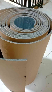 TERMURAH PEREDAM PANAS ALUMINIUM FOIL TEBAL 9MM LEBAR 100×25 CM PANJANG BISA SAMPAI 25 METER PEREDAM PANAS