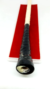 once pipa tulang kerbau kombinasi tanduk kerbau hitam motif ulir 22cm