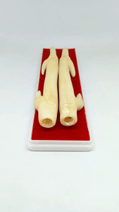 Padutan Once Tanduk Kerbau Ukir Bambu Petuk 12cm