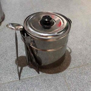 MURAH DANDANG BAKSO STAINLES MINI 18.20cm CENTONG CAPIT / DANDANG HAMPERS