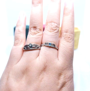 Cincin Couple Silver Adjustable: Hadiah Tunangan dan Pasangan