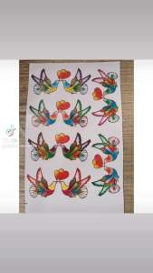 Bộ tem dán trang trí xe hình bồ câu siêu đẹp hàng Nhập Thái Lan chất lượng cao Nhập Thái Lan dành trang trí cho tất cả các loại xe tem in lụa 1 bộ như hình màu sắc rất đẹp và bền giá bán cực tốt bán lẻ như bán sỉ