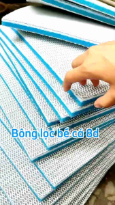 Bông Lọc Bể Cá 8D Cao Cấp - Tấm Lọc Siêu Dày Lọc Sạch Cặn Bẩn Nước Hồ Cá Thủy Sinh