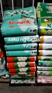 10KG/50pcs rice sack(SAKO NG BIGAS) double laminated