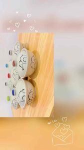 **กด5ใบแถม1ใบ** ชามฝาปิด3.5นิ้ว ลายช้าง ลายไก่ ชามเซรามิก ชามสไตล์โบราณ เซรามิกลำปาง ของดีเมืองลำปาง