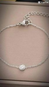 ✨Vòng tay thời trang nữ từ thép không gỉ và titan thiết kế mỏng nhẹ có thể điều chỉnh✨