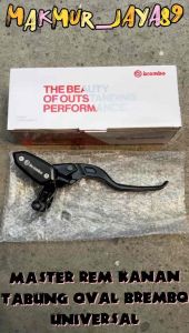 MASTER REM KANAN TABUNG OVAL BREMB0 UNIVERSAL HANDLE MASTER REM KANAN OVAL SEMUA JENIS MOTOR