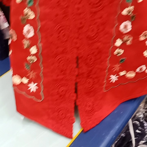 Kebaya modern encim terbaru sulam warna