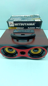 Radio FM Speaker Portable Karaoke Mitsuyama MS 4020 BT Seri 4078