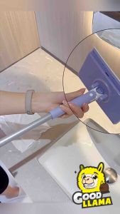 Automatic Electrostatic Hands Free Mop Clip Cloth Dust Remover Wet Dry Tissue Towel Portable Mini Lazy Mop Cleaner