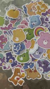 No.4 สติ๊กเกอร์การ์ตูน ไดคัท สติกเกอร์ 1 บาท ราคาต่อแผ่น คละลาย