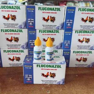 Fluconazol 1000mg - giải pháp nấm diều nấm nội tạng nấm phổi cóc hầu trên gà đá chim cảnh