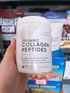 Collagen thuỷ phân Sport Research Collagen Peptides Unflavored Mỹ.