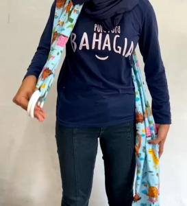 Gendongan Ringsling Bayi Ada Sakunya Motip Terbanyak