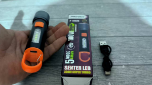 PROBEST P-100ZS LAMPU SENTER TANGAN ZOOM 100W HAND LAMP RECHARGEABLE 100 WATT SUPER TERANG KUALITAS TERJAMIN