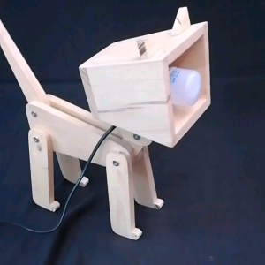 Lampu Meja Anak Unik Motif Kucing