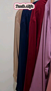 Tunik Alifa - Bahan Rayon Twill Premium Adem Halus Lembut Nyaman Dipakai