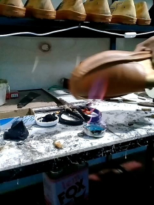 Sepatu Sandal Pria 100% Kulit Ukuran Besar 44-46