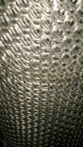 Plastic Screen Net black  1/2  by 4ft 1 meter long
