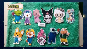 10 Pcs Amplop Lebaran Karakter Sedotan Free Stiker Ucapan