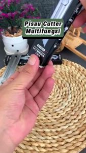 Pisau Cutter Tajam Besar Stainless Bahan Kuat Bagus Multifungsi