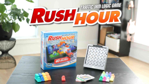 Authentic Thinkfun Rush Hour Rushhour Logic STEM Game for age 8+ Over 20 Awards Winner