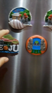 Magnet Tempelan Kulkas Souvenir Korea Jeju Jeruk
