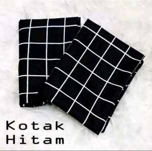 sarung bantal 50x70 sarung bantal aesthetic motif kotak