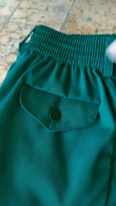 Celana Seragam Hijau MI: Saku Bobok