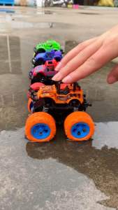 Childrens Toy Car SUV Racing Car excavator engineering vehicle inertial four-wheel drive (Kereta Mainan Kanak Kanak)