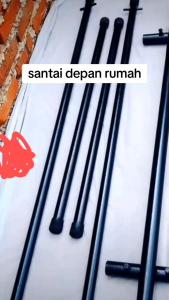 Standhammock/Alat Outdoor/Kerangka ayunan besi